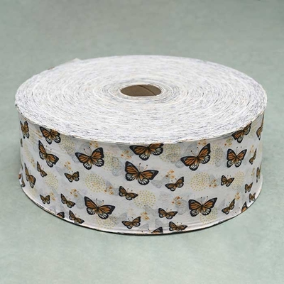 Сокращение ткани 30Gsm PP 19.5cm не сплетенное напечатанное устойчивое