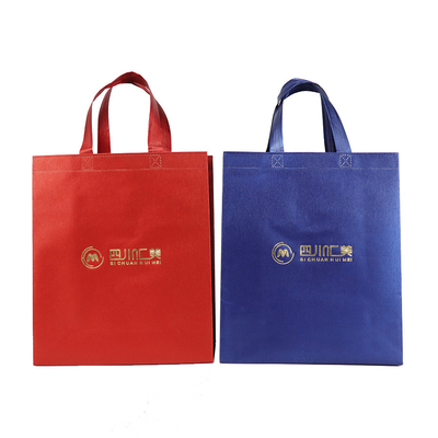 Nonwoven полипропилен biodegradable подарок сумки tote кладет оптовую таможню в мешки искры напечатал многоразовую не сплетенную хозяйственную сумку