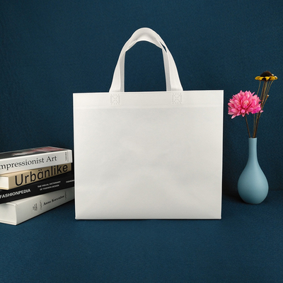 Ходя по магазинам сумки eco tote ткани дружелюбные упаковывая для не сплетенной одежды белого изготовленного на заказ логотипа одежды biodegradable умирают отрезок