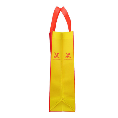 Сумки Tote 140gsm полипропилена шелковой ширмы не сплетенные с ручкой Tote