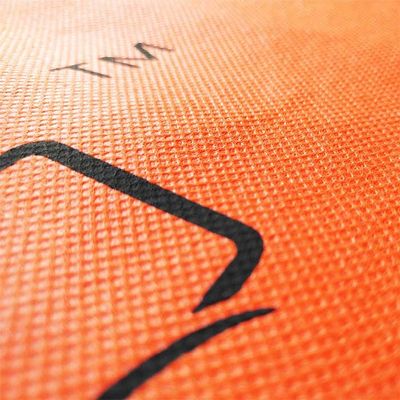 Напечатанная бакалеей сумка Drawstring 110Gsm Breathable с мягким чувством