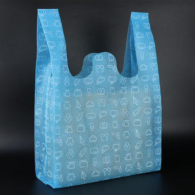 180gsm многоразовая УЛЬТРАФИОЛЕТОВАЯ защита w отрезала не сплетенную сумку для покупок