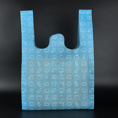 180gsm многоразовая УЛЬТРАФИОЛЕТОВАЯ защита w отрезала не сплетенную сумку для покупок