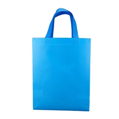 Складчатость хозяйственных сумок 85gsm Tote многоразовая выдвиженческая не сплетенная прокатала