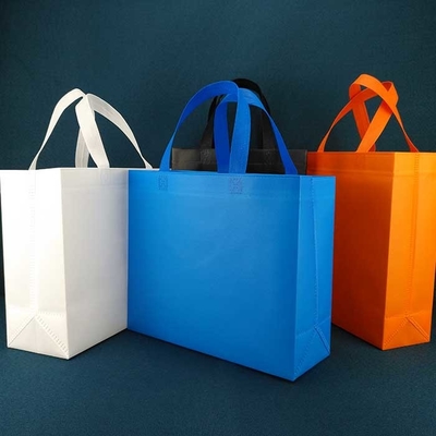 Складчатость хозяйственных сумок 85gsm Tote многоразовая выдвиженческая не сплетенная прокатала