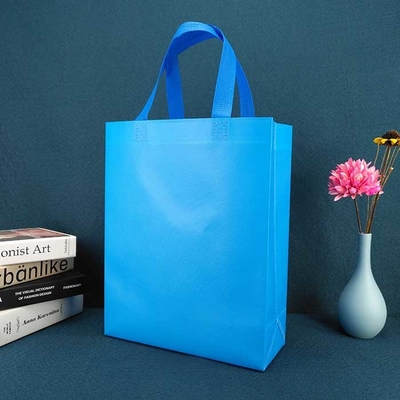 Складчатость хозяйственных сумок 85gsm Tote многоразовая выдвиженческая не сплетенная прокатала