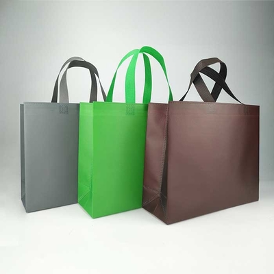Tote не сплетенная сумка хозяйственных сумок 100Gsm ткани складная не сплетенная
