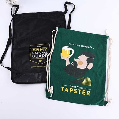 Сумка 100Gsm Drawstring полипропилена бакалеи многоразовая не сплетенная Breathable