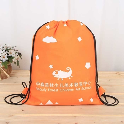 Сумка 95Gsm Drawstring полипропилена девственницы не сплетенная с передачей тепла