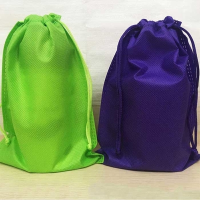 Хозяйственные сумки 70Gsm Drawstring ткани PP Spunbonded не Biodegradable