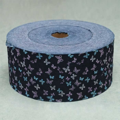 Сокращение ткани 30Gsm PP 19.5cm не сплетенное напечатанное устойчивое
