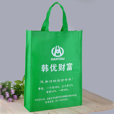 Шелковая ширма 96gsm прокатала не сплетенные сумки Tote Eco Biodegradable сумок изготовленные на заказ не сплетенные