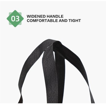 Не сплетенная охрана окружающей среды 80gsm хозяйственных сумок Tote